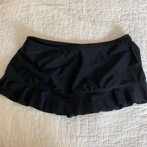Black bottom skirt bathing suit